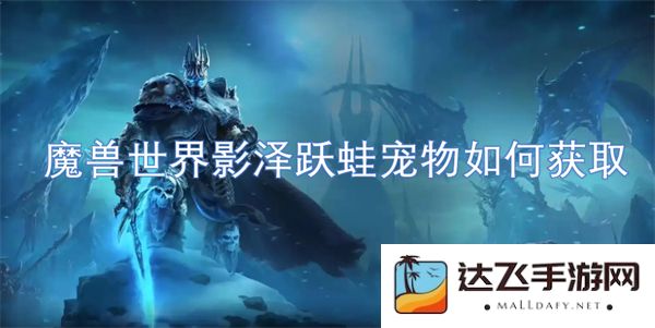 魔兽世界中如何获取影泽跃蛙宠物的详细攻略和步骤介绍